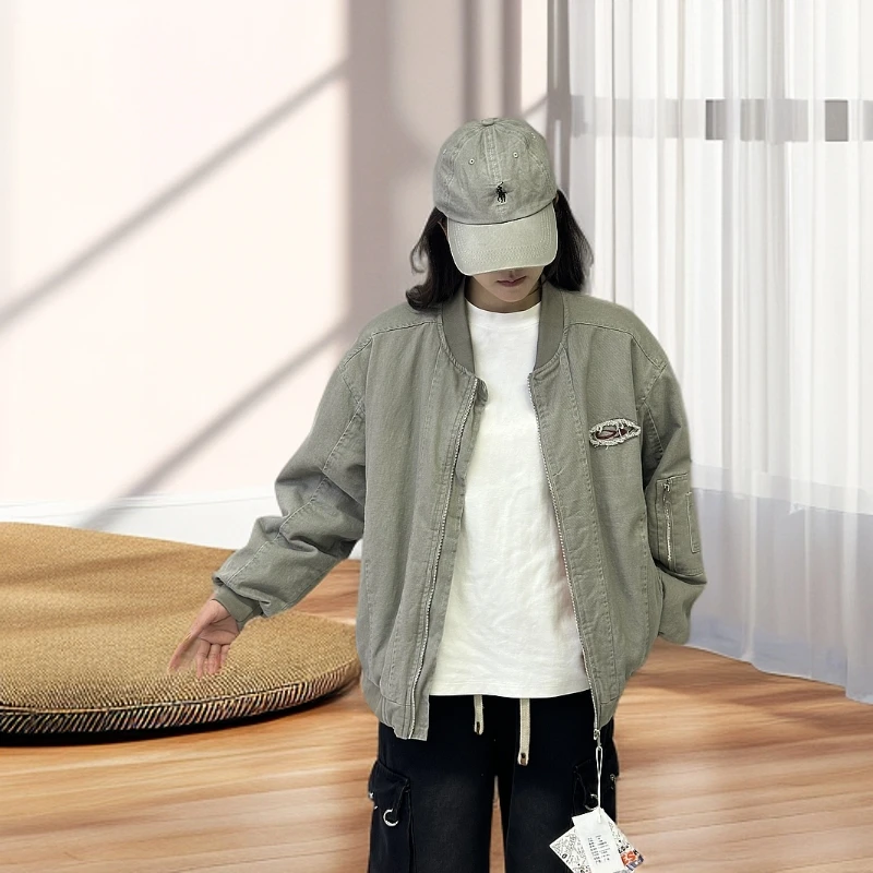 24556/加厚夹克潮牌外套冬款