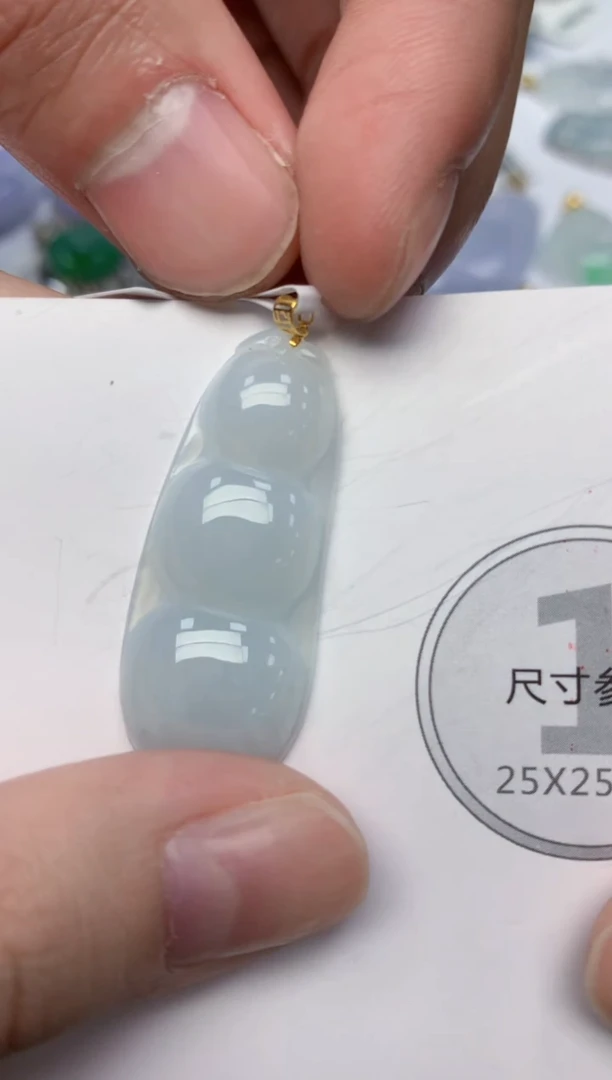 颈饰未镶嵌翡翠天然缅甸翡翠a货百元以上9元证书费自理