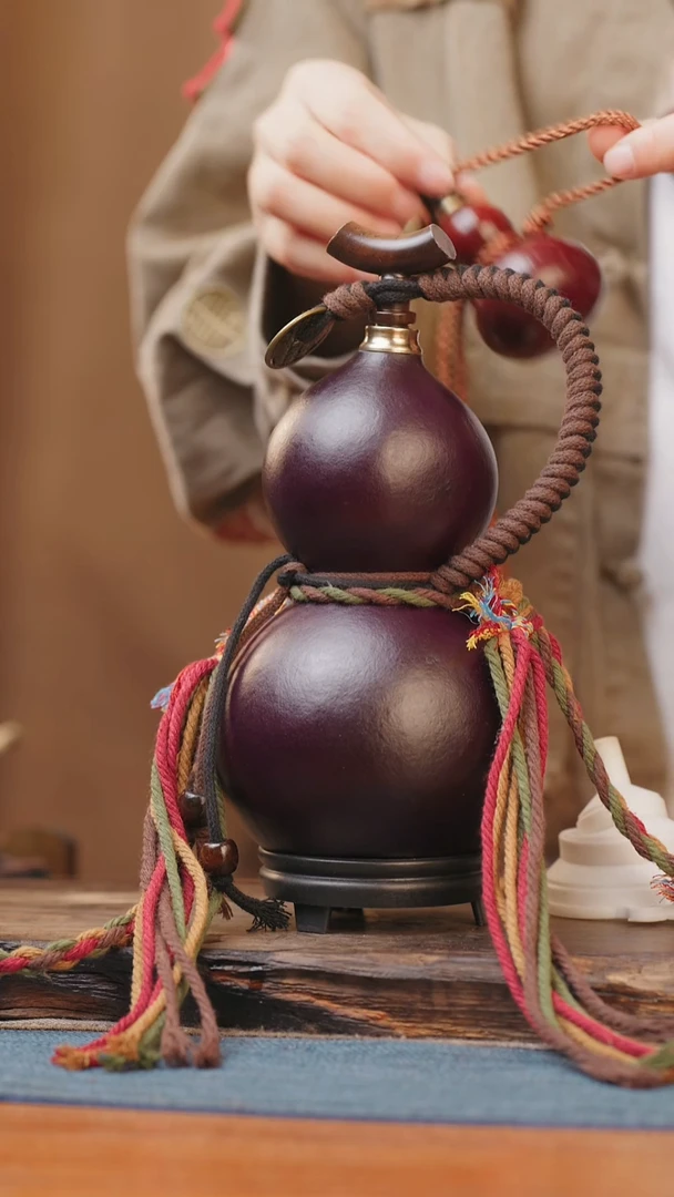 1169号链接精品大漆葫芦现货现发[一物一拍]