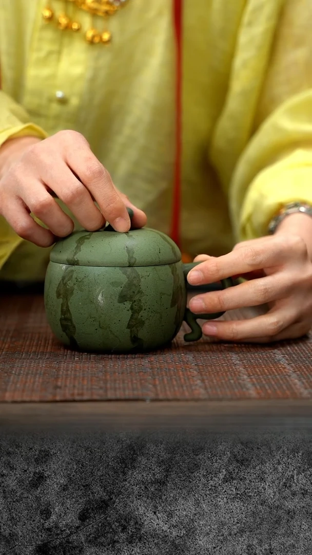 【闪购商品】紫砂茶壶西瓜杯紫砂