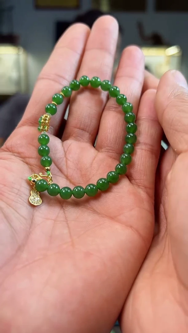 【闪购商品】和田玉手串银S925镶嵌多样性发货拍一发一