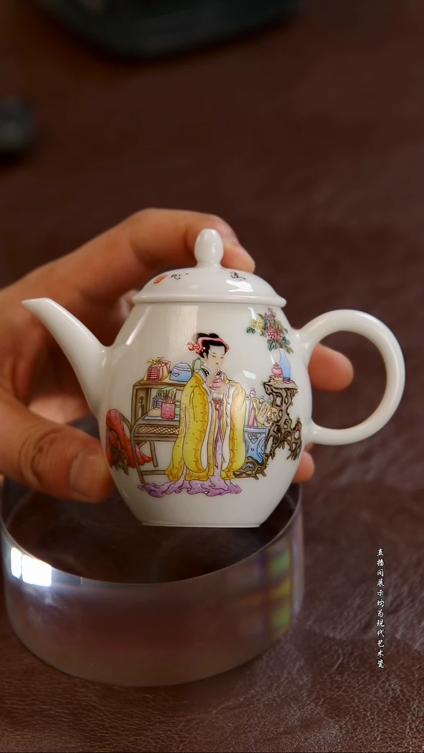 摆件景德镇陶东方现代艺术高端茶器花瓶摆件