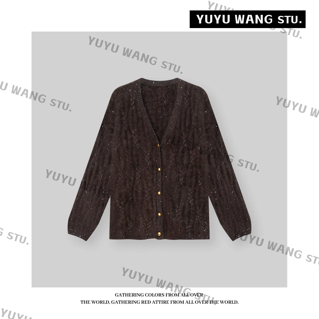 YUYU WANG【骆驼】毛衣开衫RB2SDRZ2729