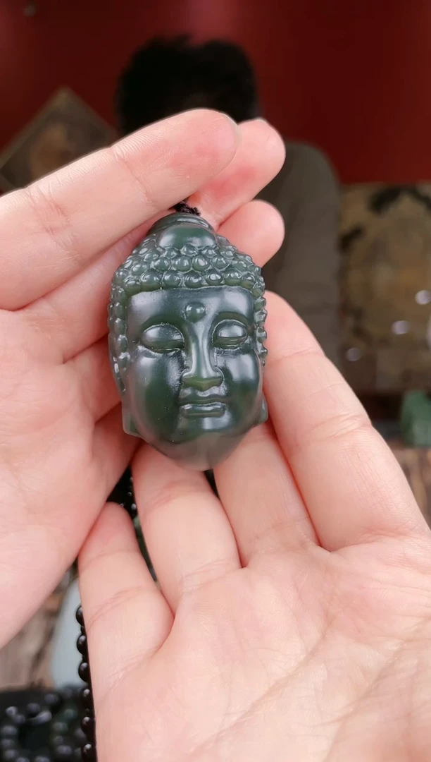 【闪购商品】和田玉颈饰未镶嵌佛魔