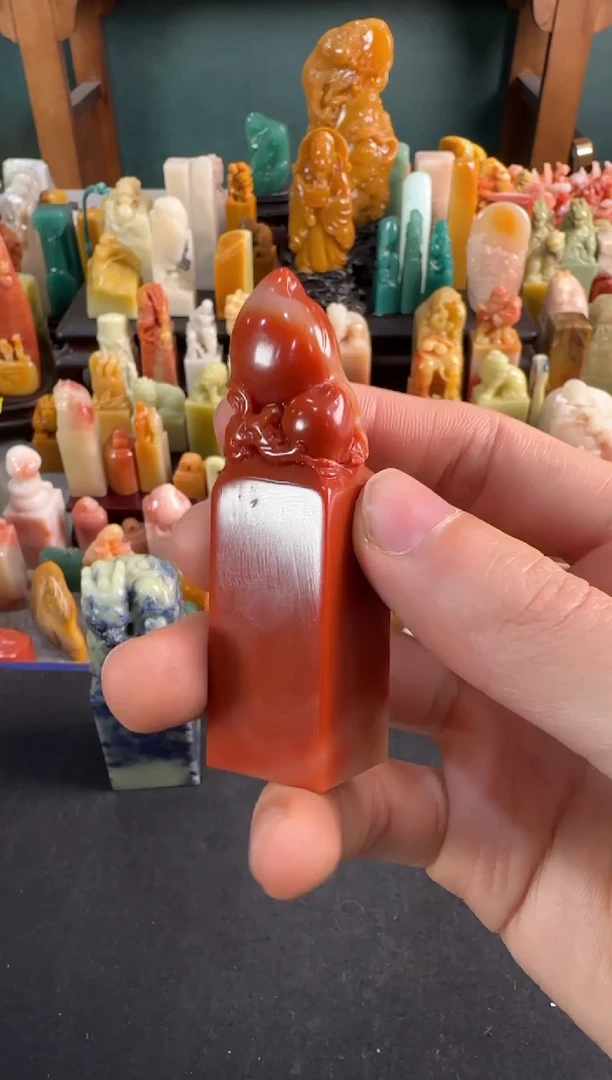 【闪购商品】青田石印石编号编号6814