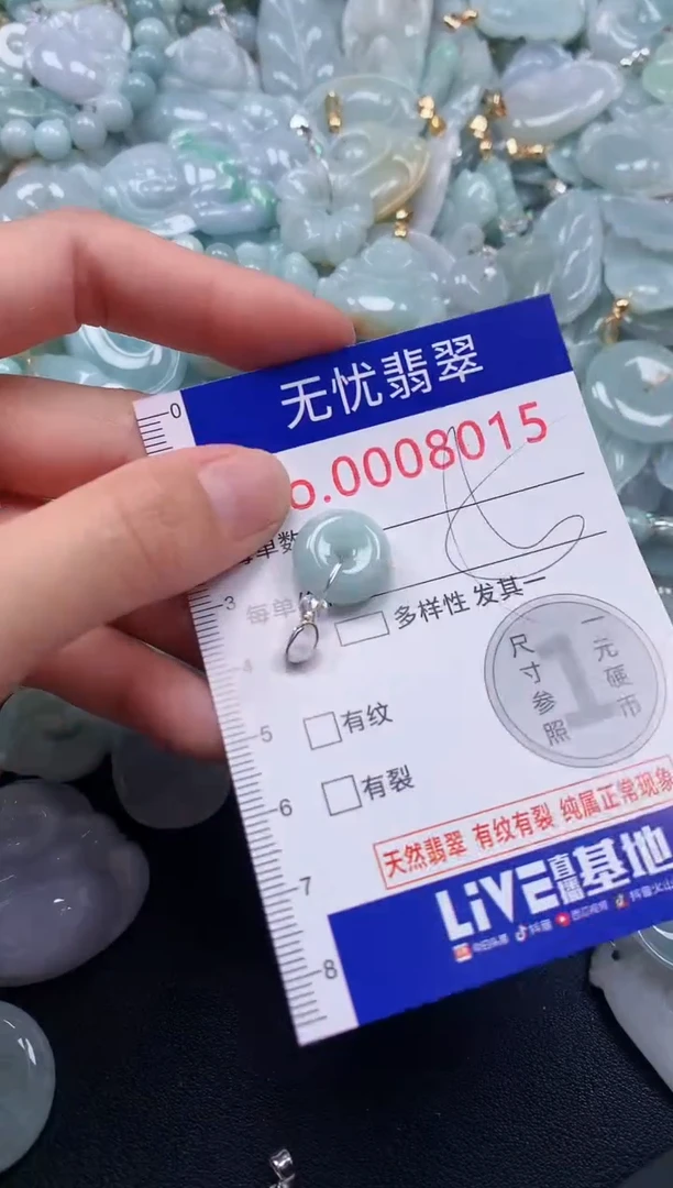 颈饰未镶嵌翡翠8015