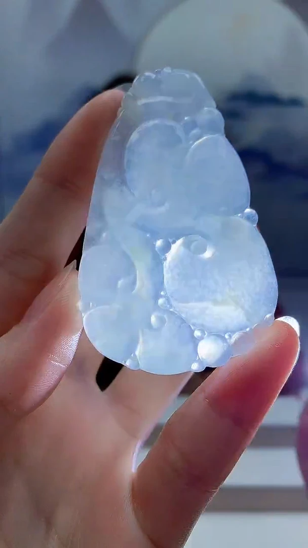 未镶嵌定制翡翠4829ry-毛货挂件136