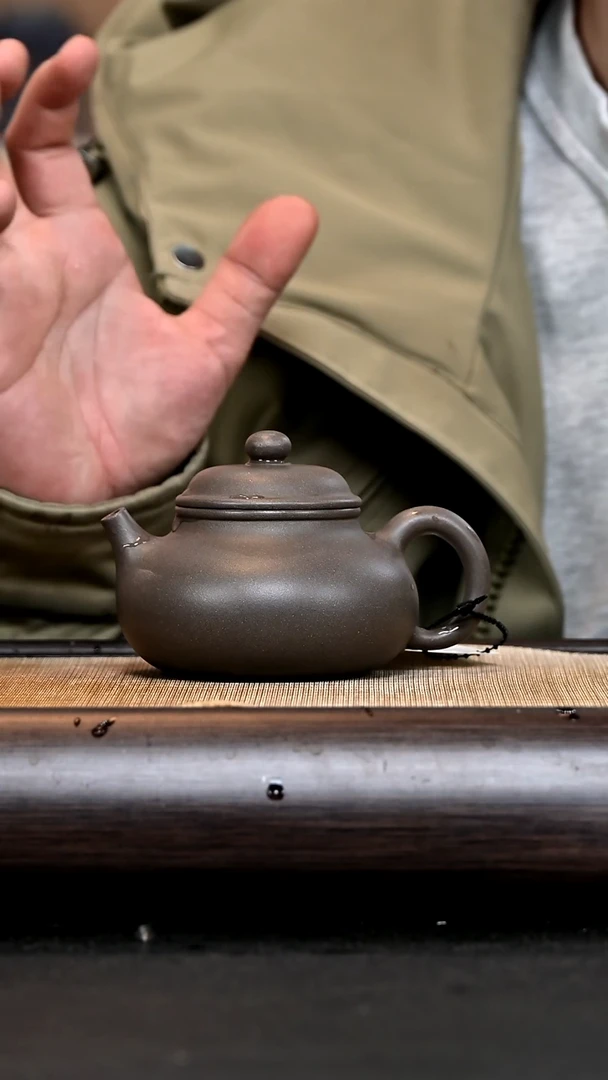 【闪购商品】紫砂茶壶2636 容天 高温青灰