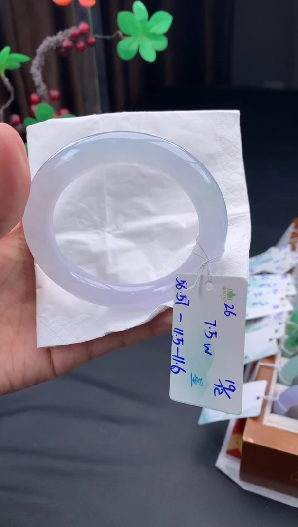 未镶嵌手镯翡翠翡翠自带#送人#，假一赔三