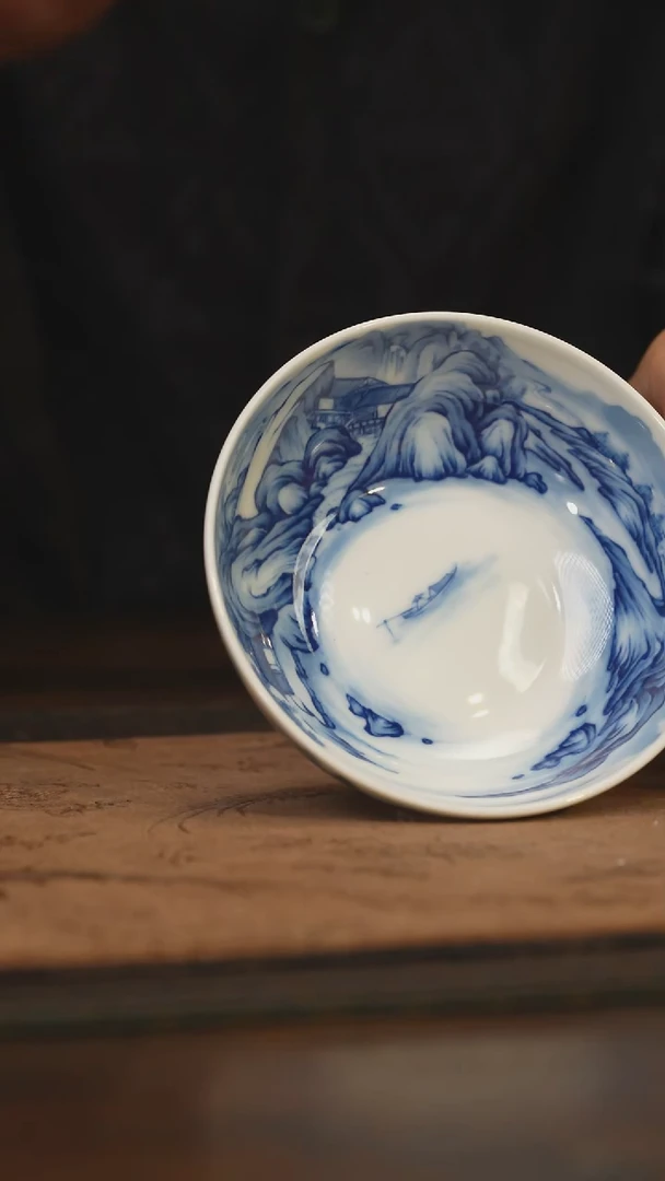 瓷片柴窑青花破价福利