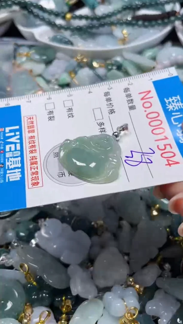 颈饰未镶嵌翡翠1504