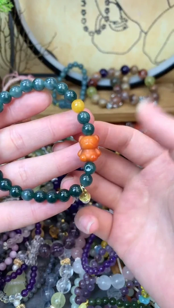 【闪购商品】翡翠手饰未镶嵌花语轩-171