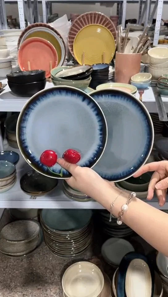 【闪购商品】瓷片外贸尾货瑕疵满20包邮X2 小碟子