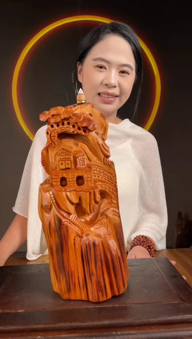 柏木（崖柏）手工摆件,先抢先得! 编号:286