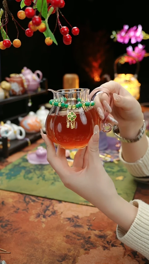 【闪购商品】匠不二花蕾公道杯+链子