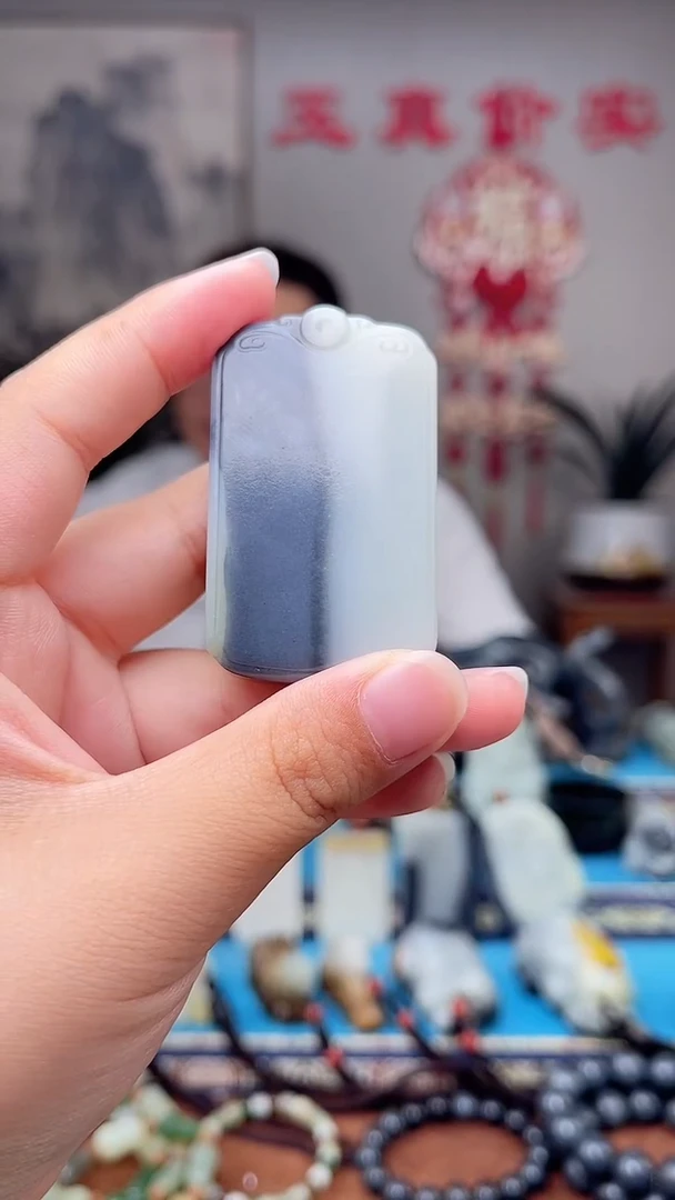 和田玉未镶嵌挂件1