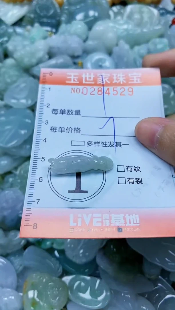 翡翠未镶嵌颈饰闪购0284529