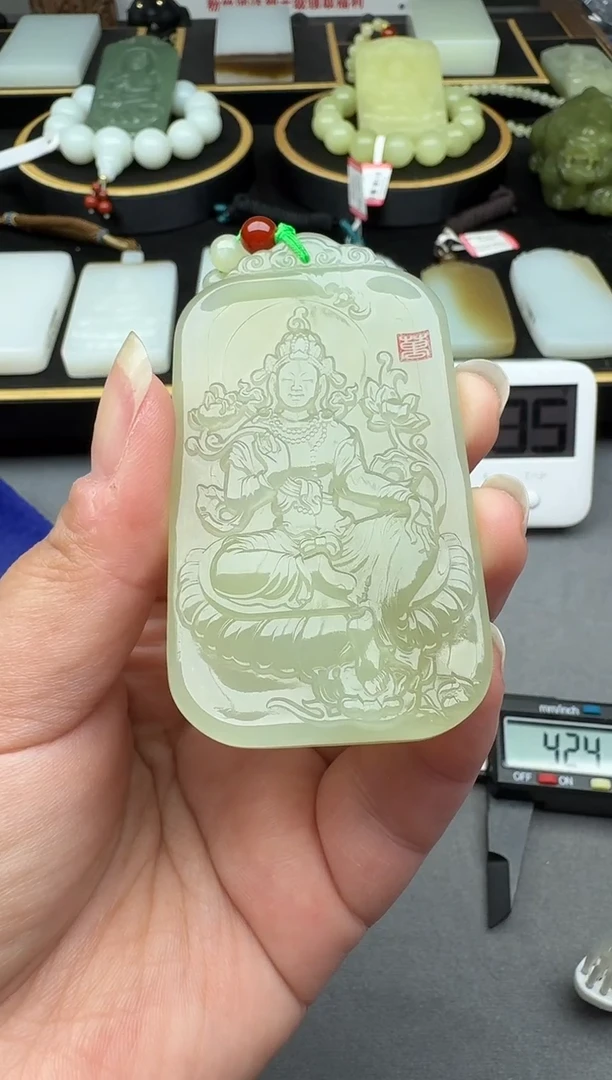 颈饰未镶嵌和田玉4