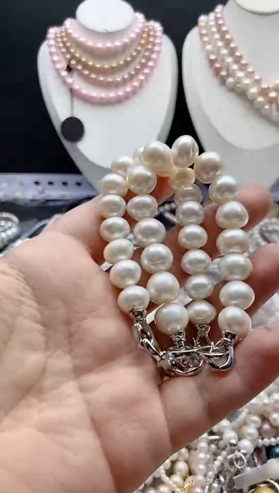 淡水珍珠未镶嵌颈饰1