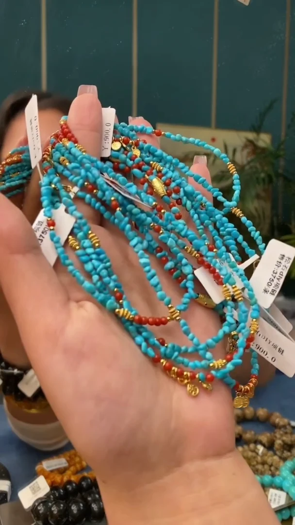 【闪购商品】绿松石项链未镶嵌2/17-GM-#119多样性发其一