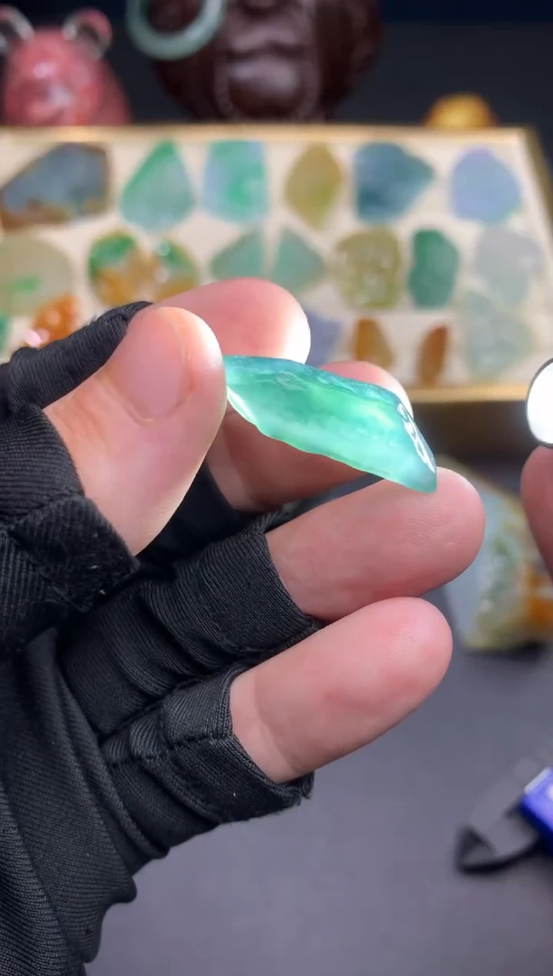 未镶嵌定制翡翠天然翡翠裸石（包工）