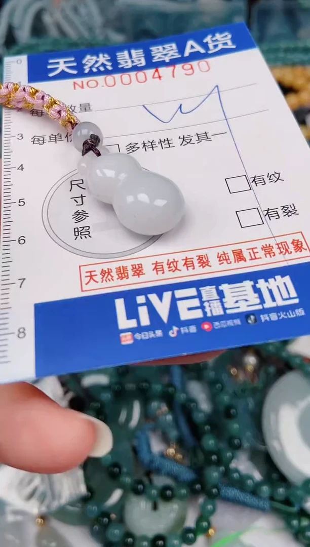 颈饰未镶嵌翡翠00004790