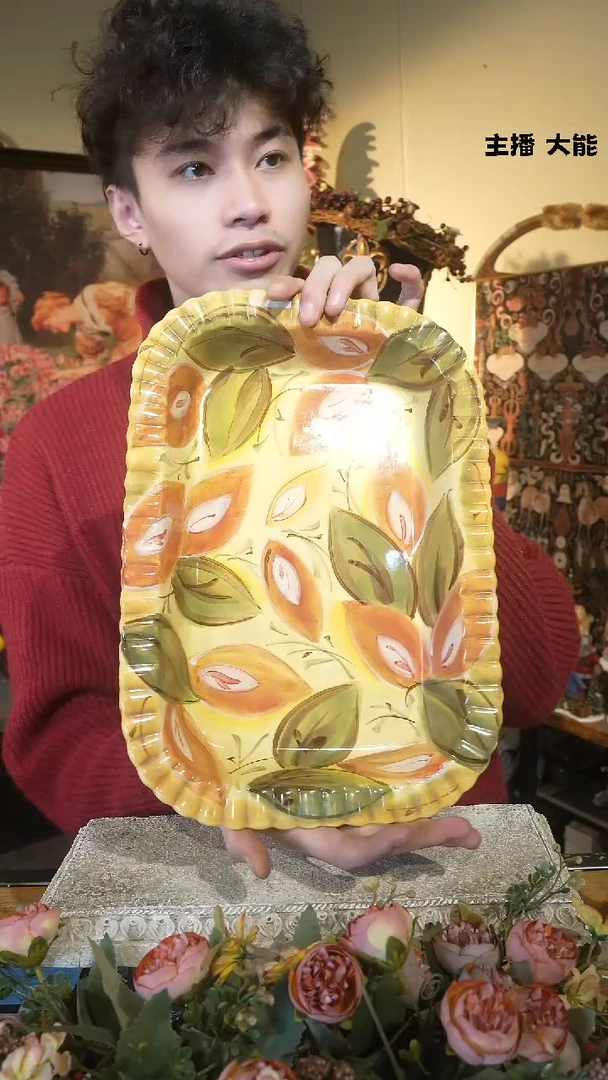 【闪购商品】默认微瑕高端树脂陶瓷摆件w138