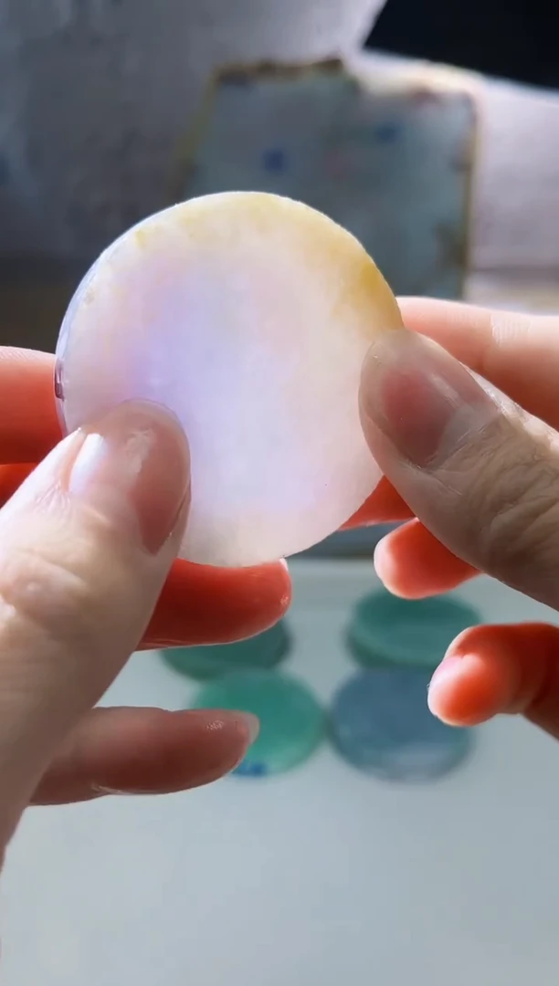 裸石翡翠天然翡翠A货古 南 897