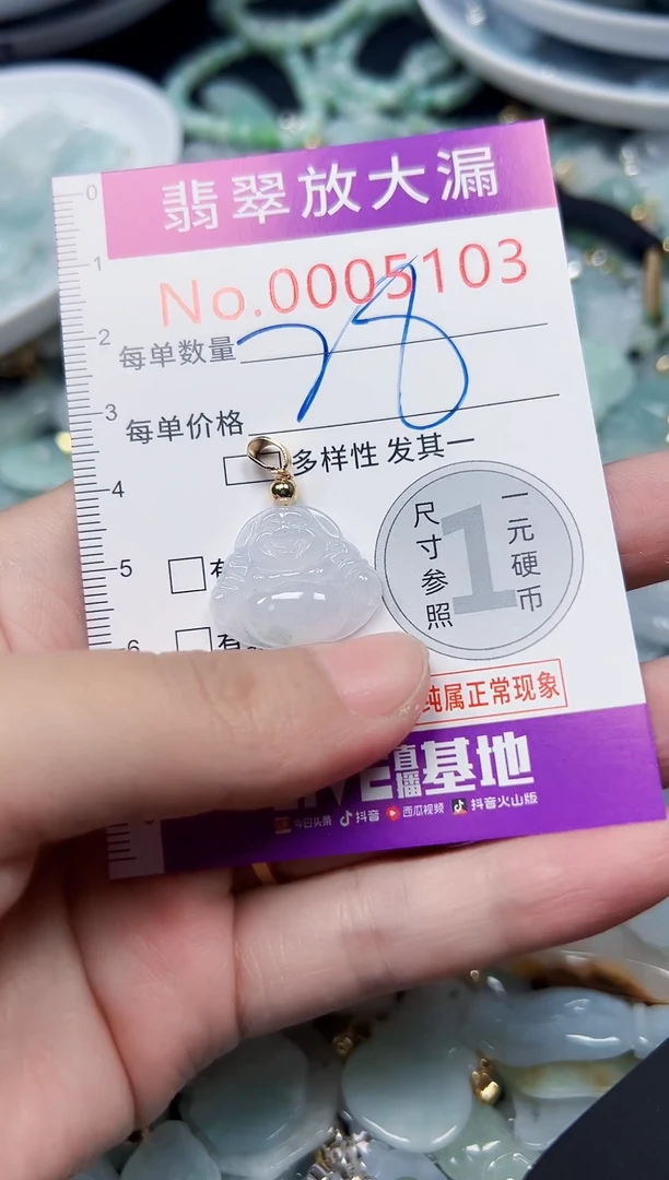 颈饰未镶嵌翡翠5103