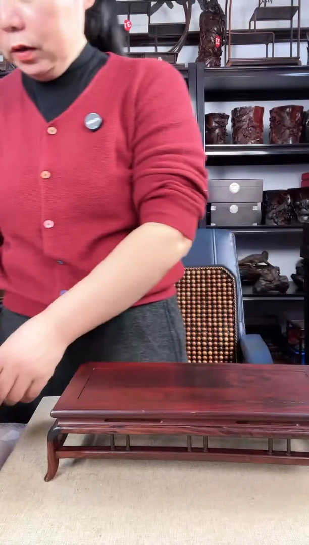 木老李红木工艺品12瑕疵