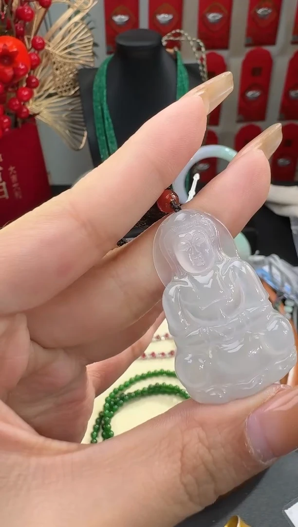 【闪购商品】翡翠颈饰未镶嵌挂件