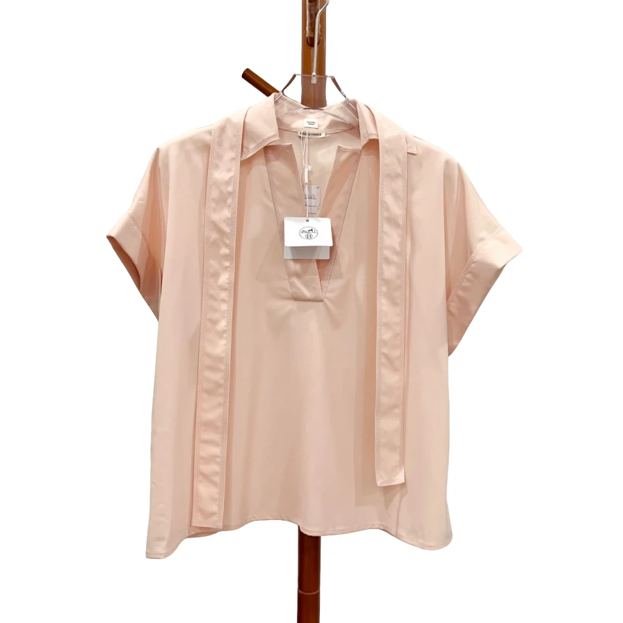 99新 Hermes/爱马仕 海囤 爱马仕38码yu77924短袖