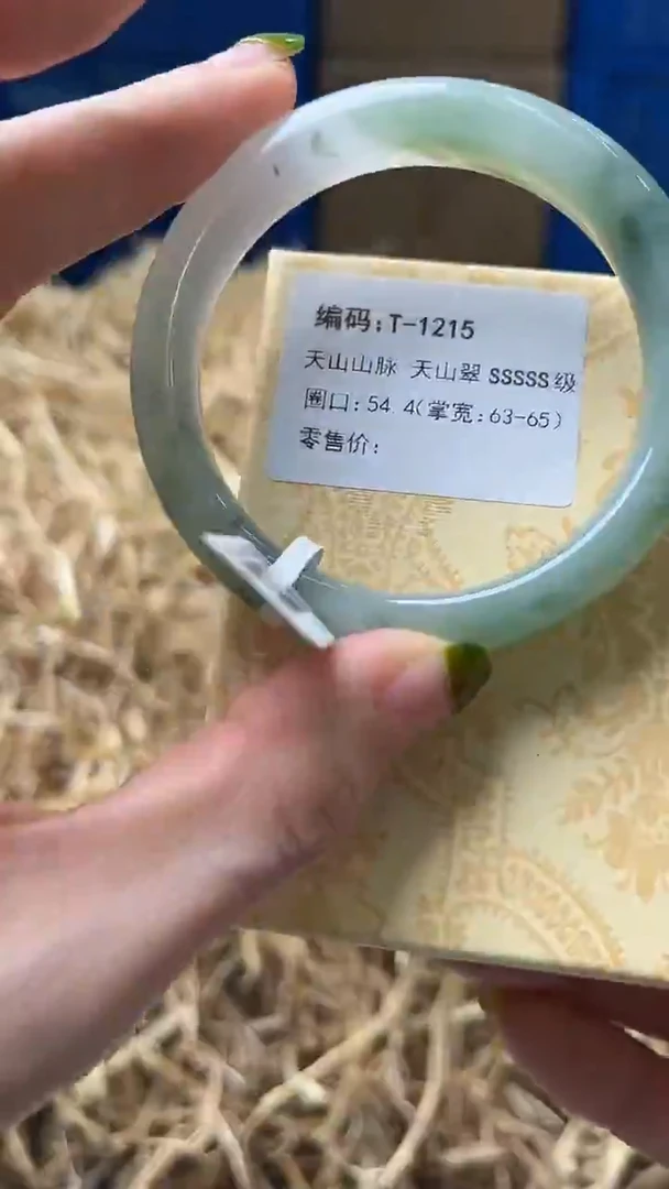 未镶嵌手镯石英质玉T1215