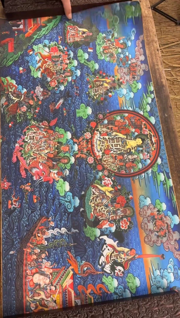 装裱画澄空梵像高端精选链接AA29