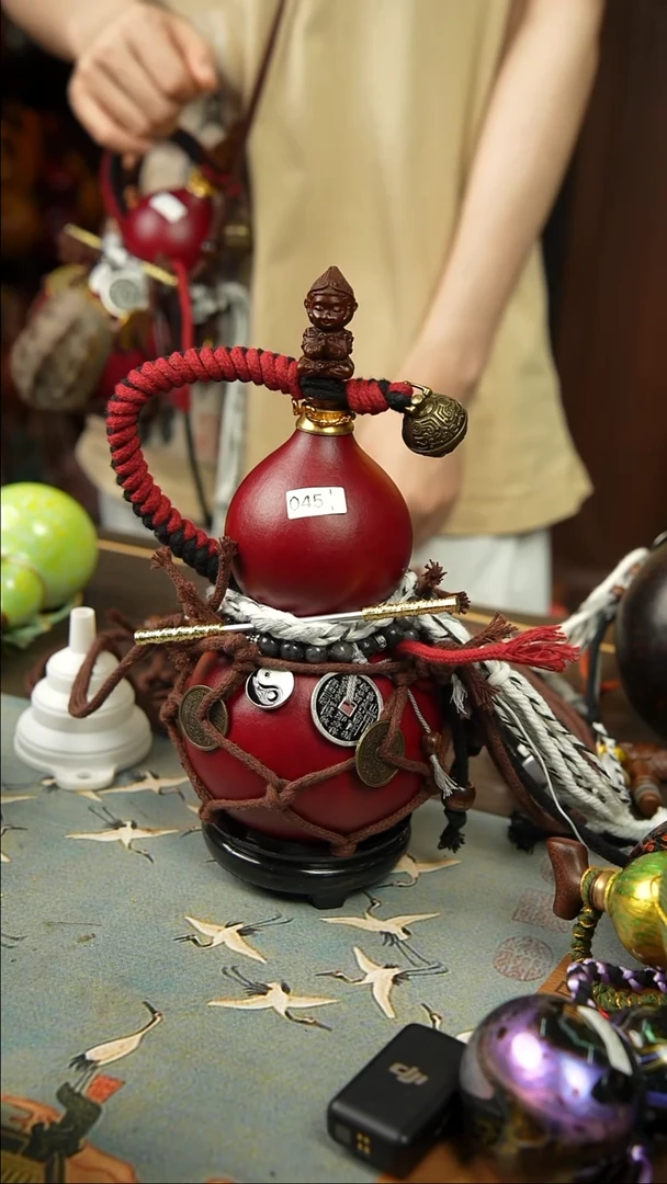45号500ml左右非遗大漆酒葫芦