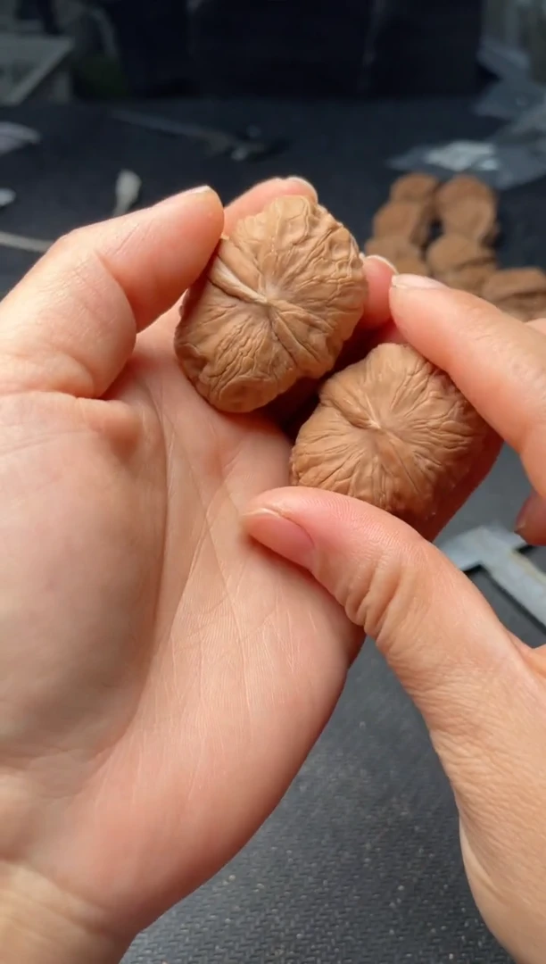 把件文玩核桃w119 元宝 42尺