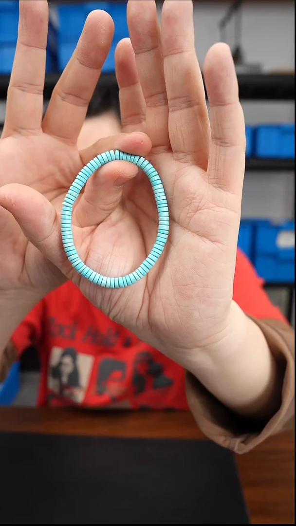 未镶嵌绿松石串0102DL136手串