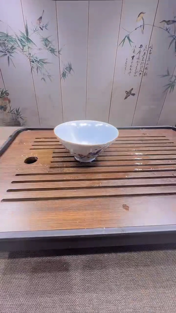 喜上眉梢变色斗笠杯TJ166