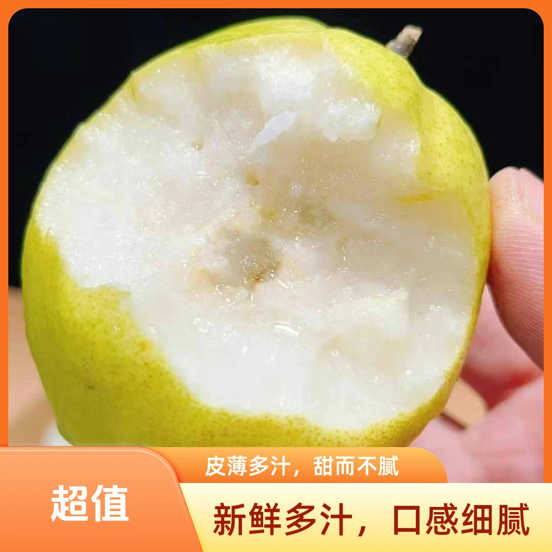 沙漠骆驼库尔勒香梨一件5斤左右