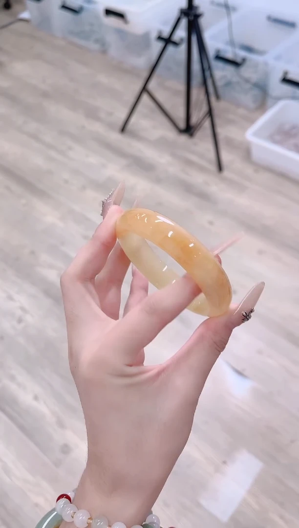 未镶嵌手镯石英质玉204-55H