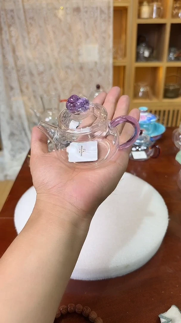 紫色小石头壶。。。。。