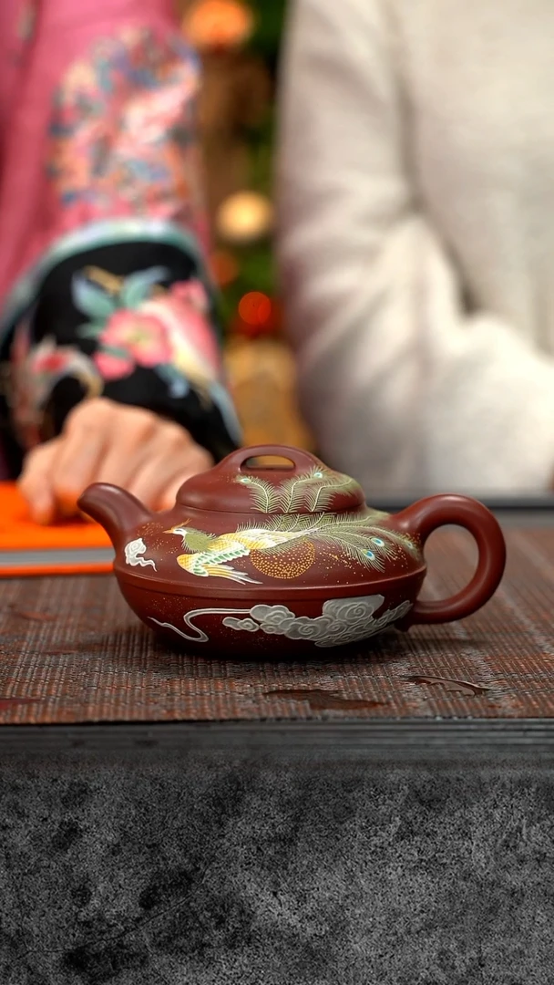 【闪购商品】紫砂茶壶凤凰线圆  PHJ