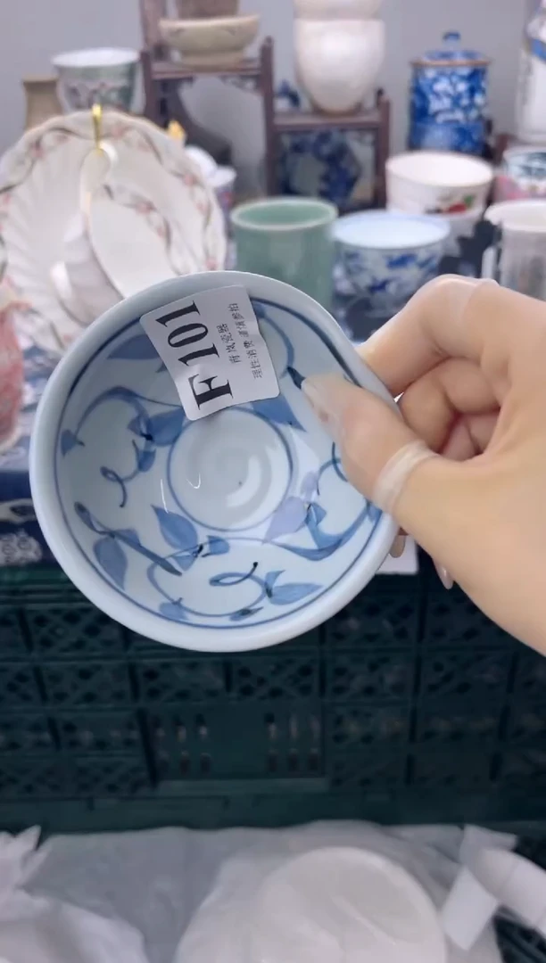 瓷片云**清  F101