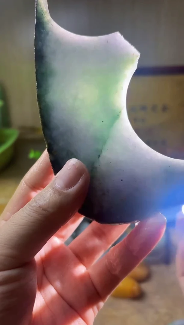 未镶嵌挂件翡翠A货常星4100