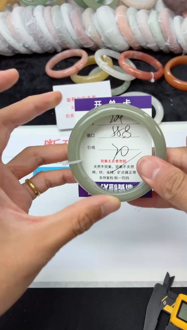 未镶嵌手镯石英质玉204