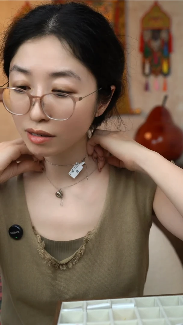 无铁合金无铁合金好看的项链
