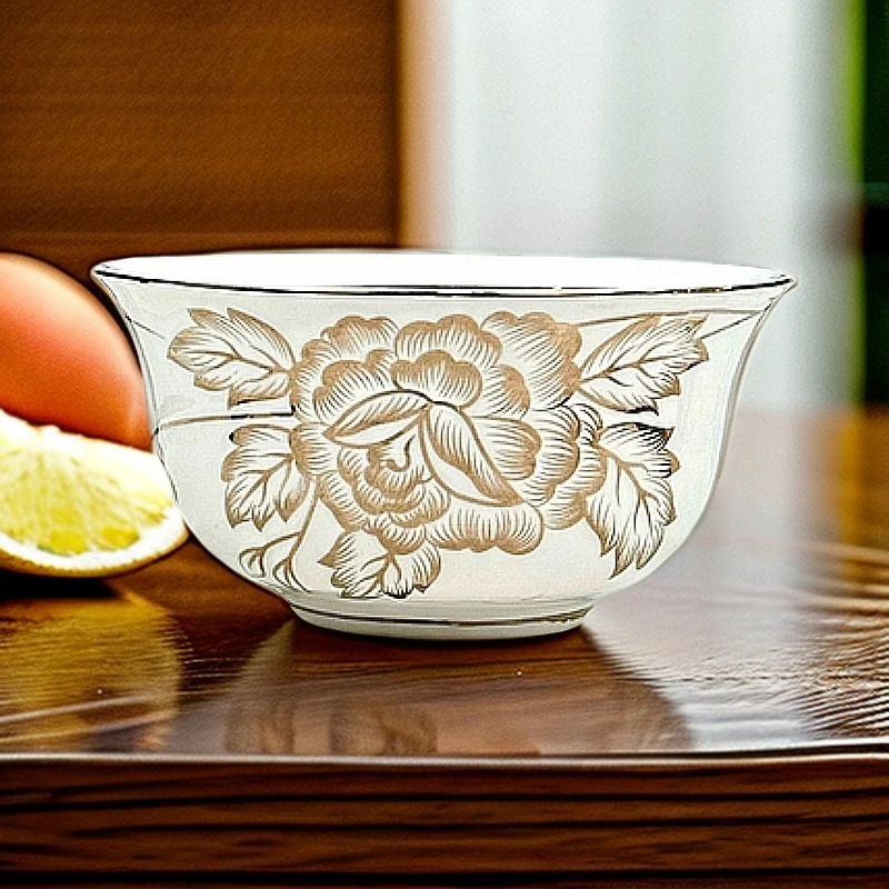 【新疆包邮】爆款白玫瑰餐具系列