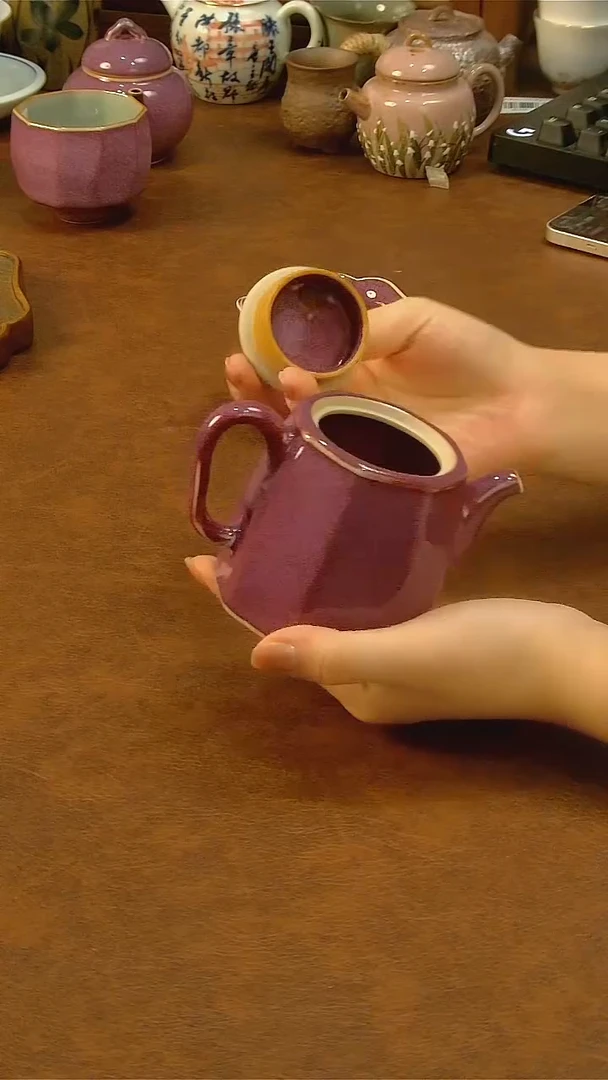 杯子杯子杯子紫壶