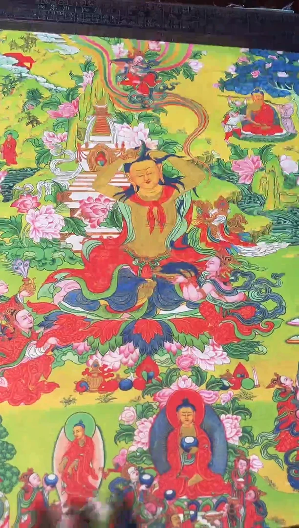 卷轴画东东唐卡tk16