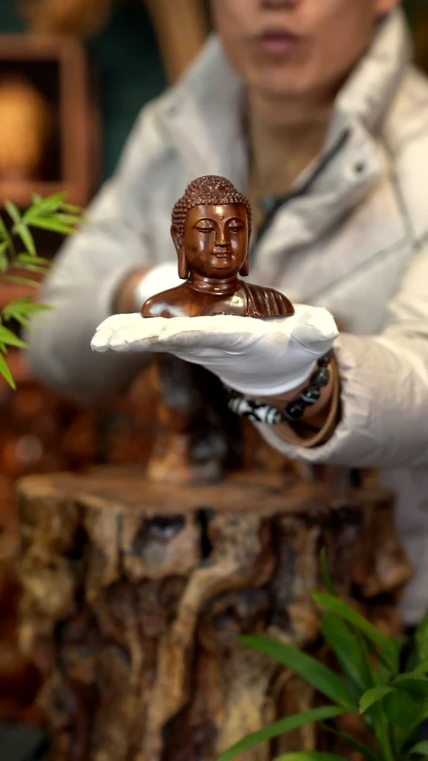 木雷击枣木佛首